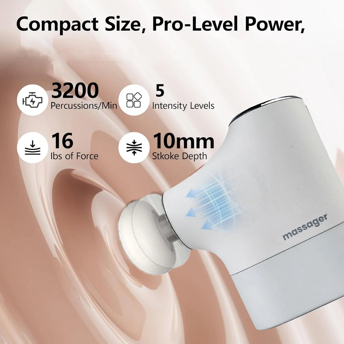 Portable Deep Tissue Percussion Muscle Massage Gun