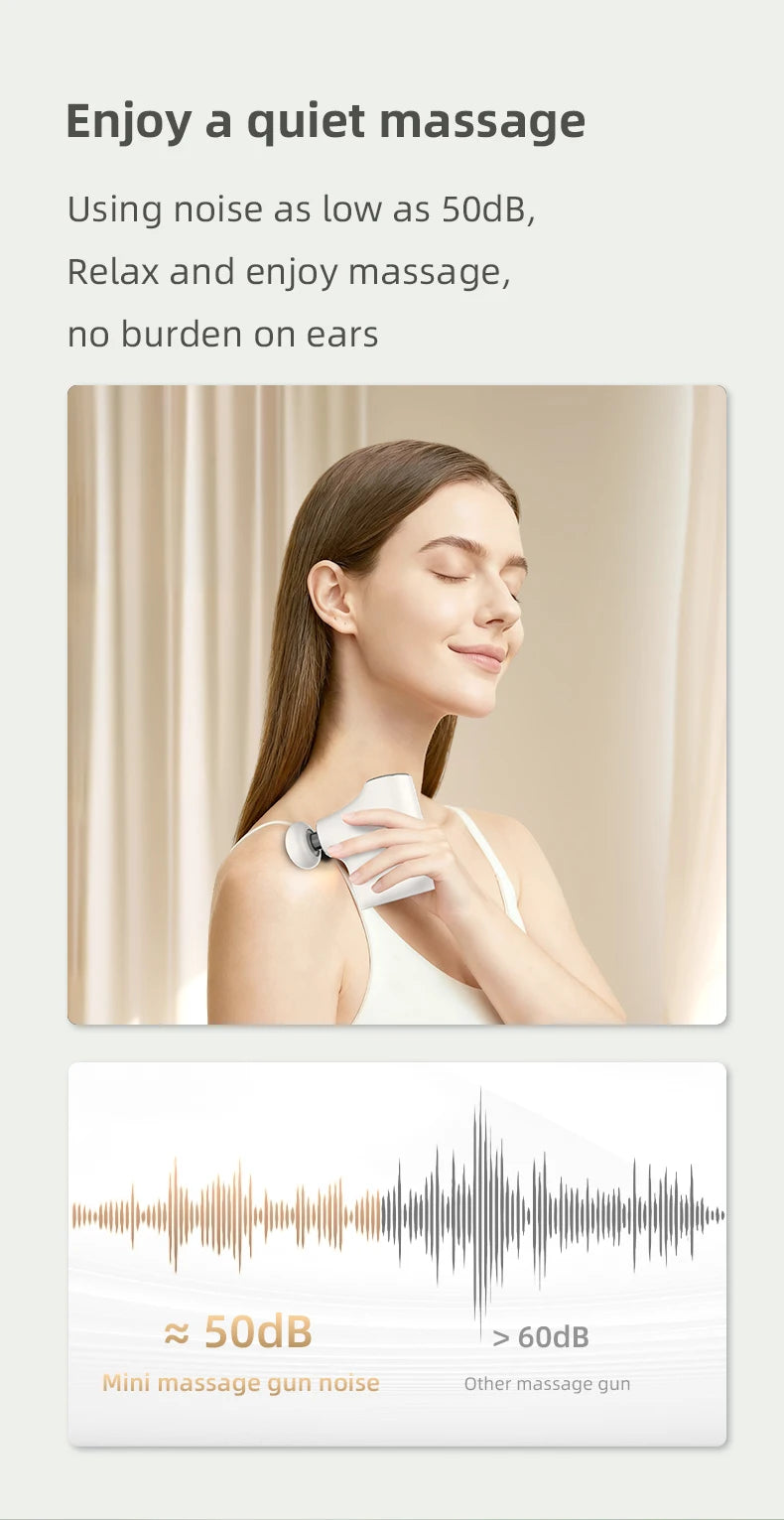 Portable Mini Deep Tissue Percussion Muscle Massage Gun