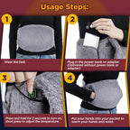 Electric Heating Waist Belt and Hand Warmer for Pain Relief