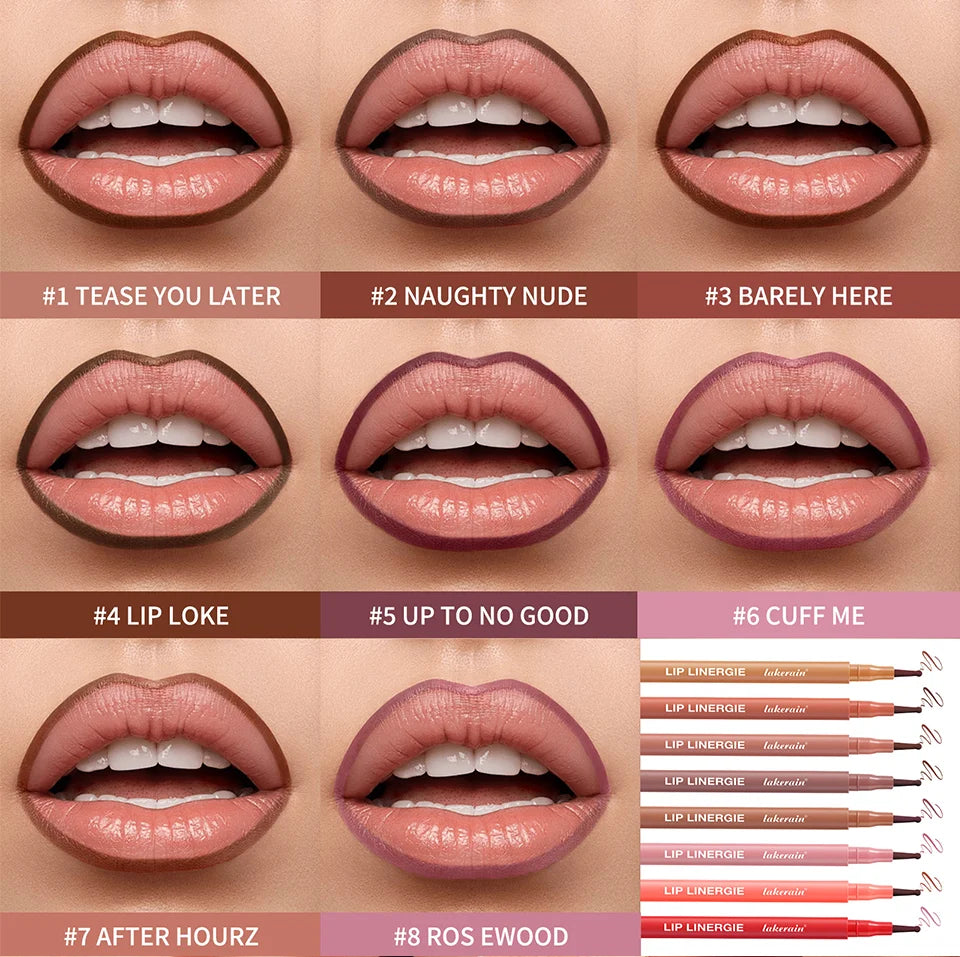 Waterproof Felt-Tip Lip Liner Stain for Sculpted Lips