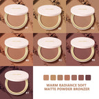 Soft Matte Bronzer Powder for Natural Contouring
