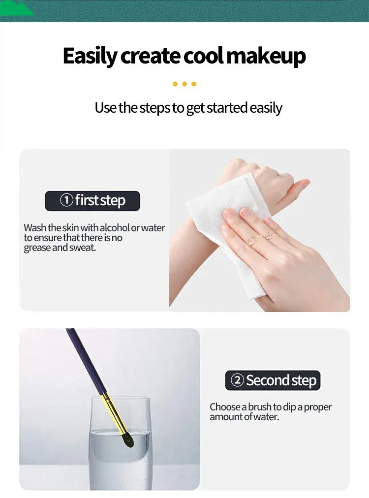 15-Color Professional Face and Body Painting Kit