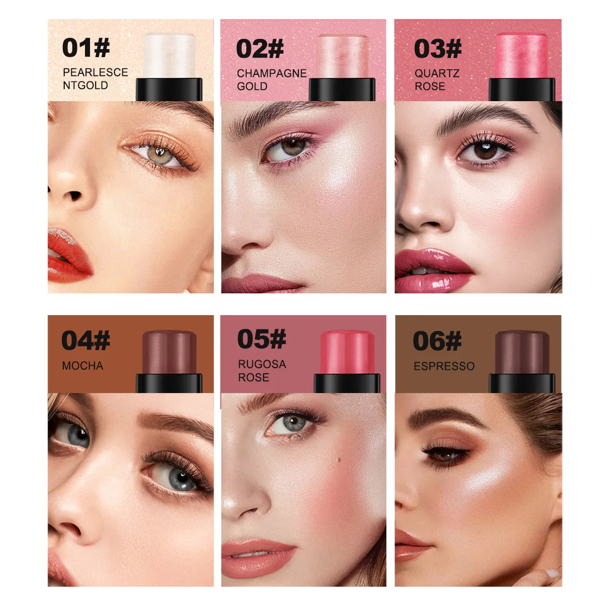 Multi-Function Face Contouring and Highlighting Stick - 2