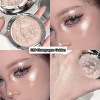 Lion Embossed Shimmer Highlighter Powder