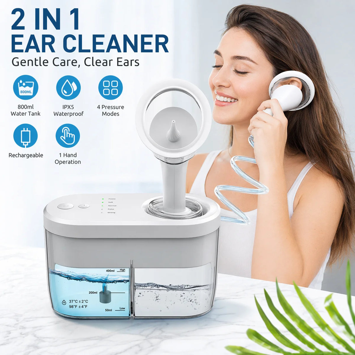 Electric Ear Wax Removal Irrigation System