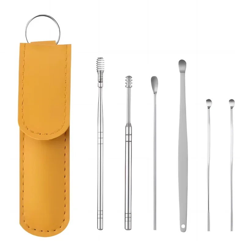 Stainless Steel Ear Wax Removal Tool Kit