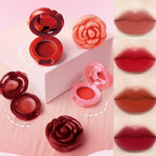 Rose-Shaped Velvet Matte Lip and Cheek Clay