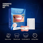 Instant Cosmetic Smile Veneers for Upper and Lower Teeth