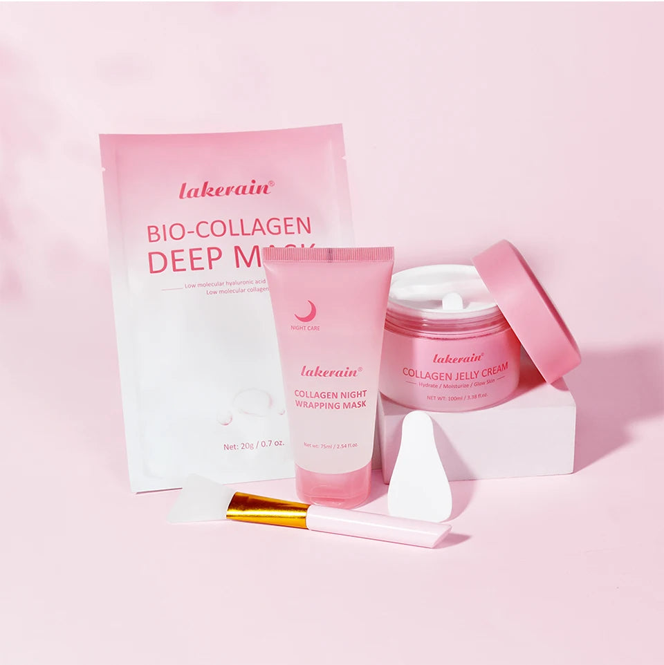 Collagen Face Skincare Set for Radiant and Hydrated Skin