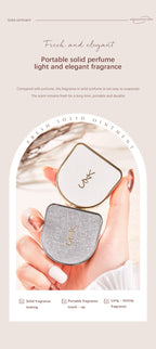 Long-Lasting Portable Solid Perfume Balm