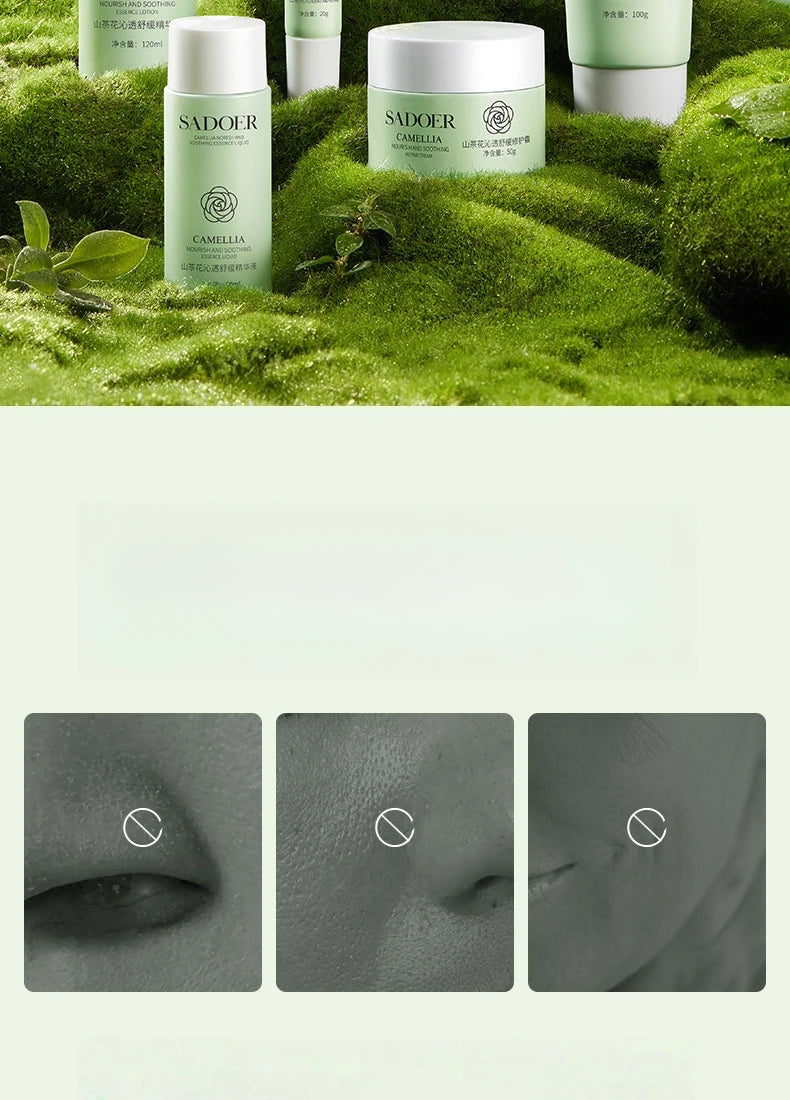 Camellia Nourishing and Soothing 6-Piece Skincare Set