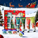 Christmas Moisturizing Hand Cream and Lip Balm Gift Set