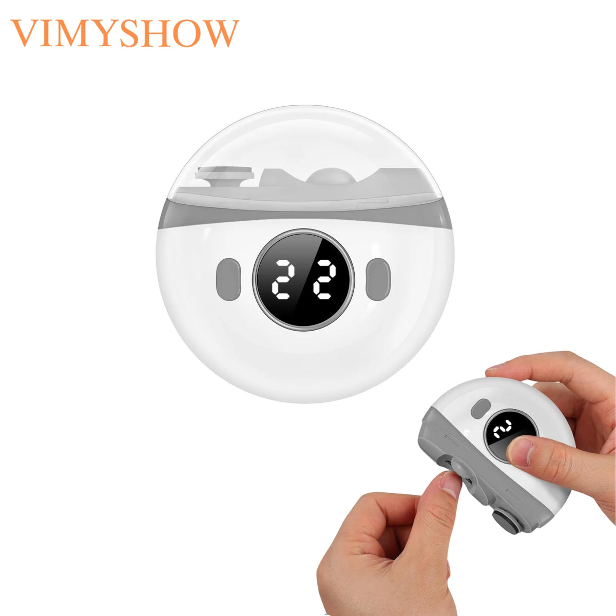 Automatic Electric Nail Trimmer with LED Light