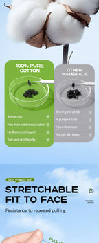 Gentle Avocado Cotton Makeup Remover Pads