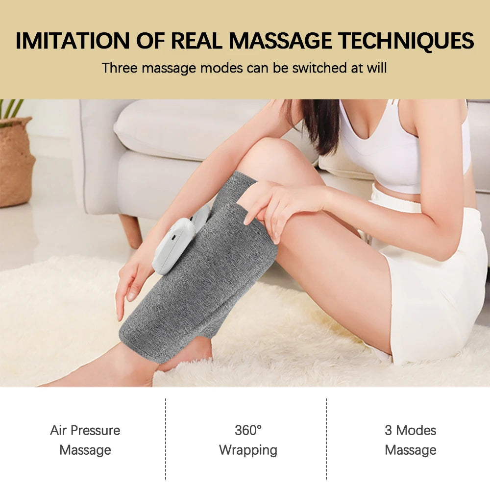 Wireless Air Compression Leg and Calf Massager - 3