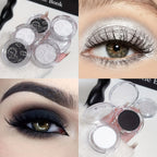 Monochrome Shimmer Eyeshadow for Radiant Eye Makeup