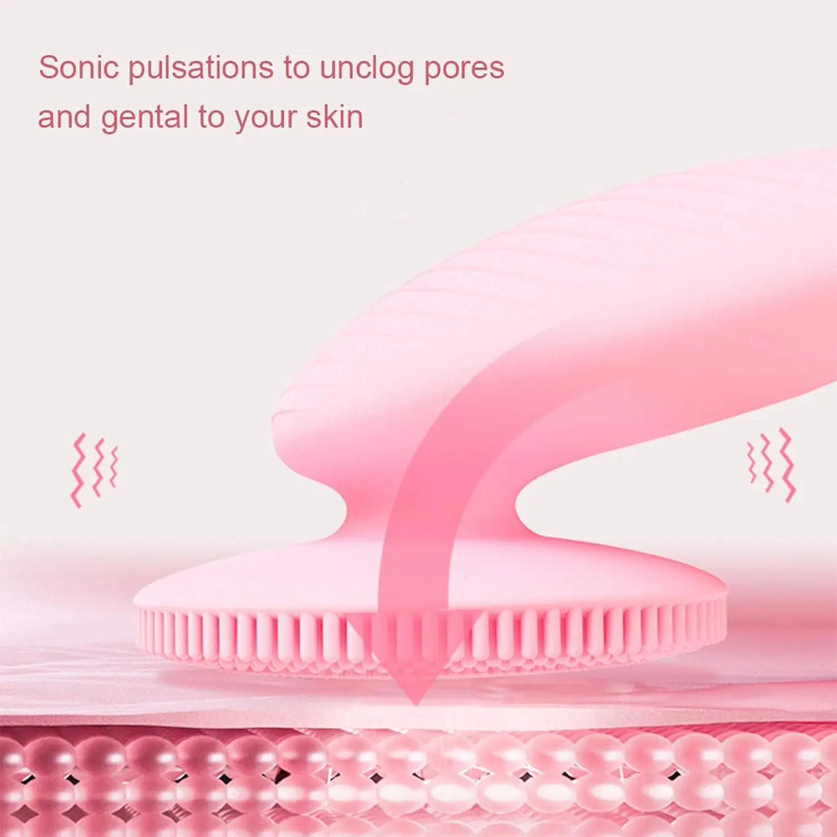 Electric Sonic Facial Cleansing Brush for Radiant Skin
