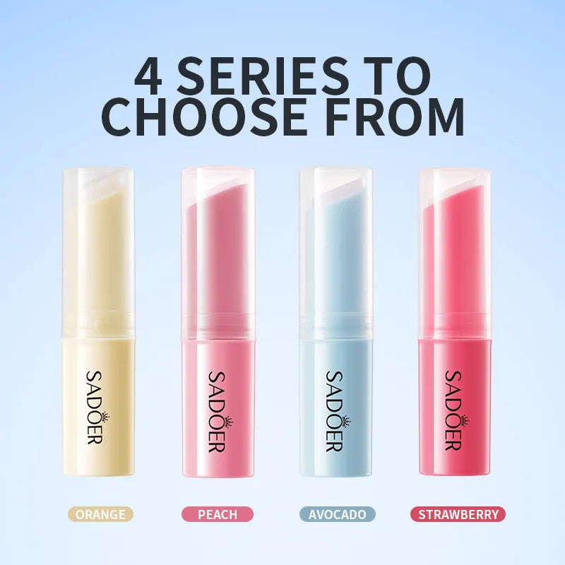 Color-Changing Fruit Moisturizing Lip Balm