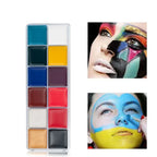 Professional Face and Body Painting Makeup Kit for Halloween