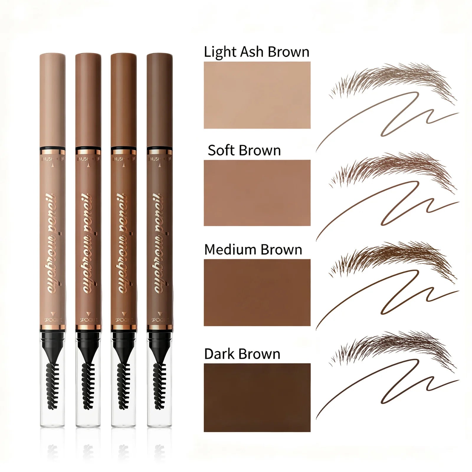 Waterproof Hair-Like Liquid Eyebrow Pencil