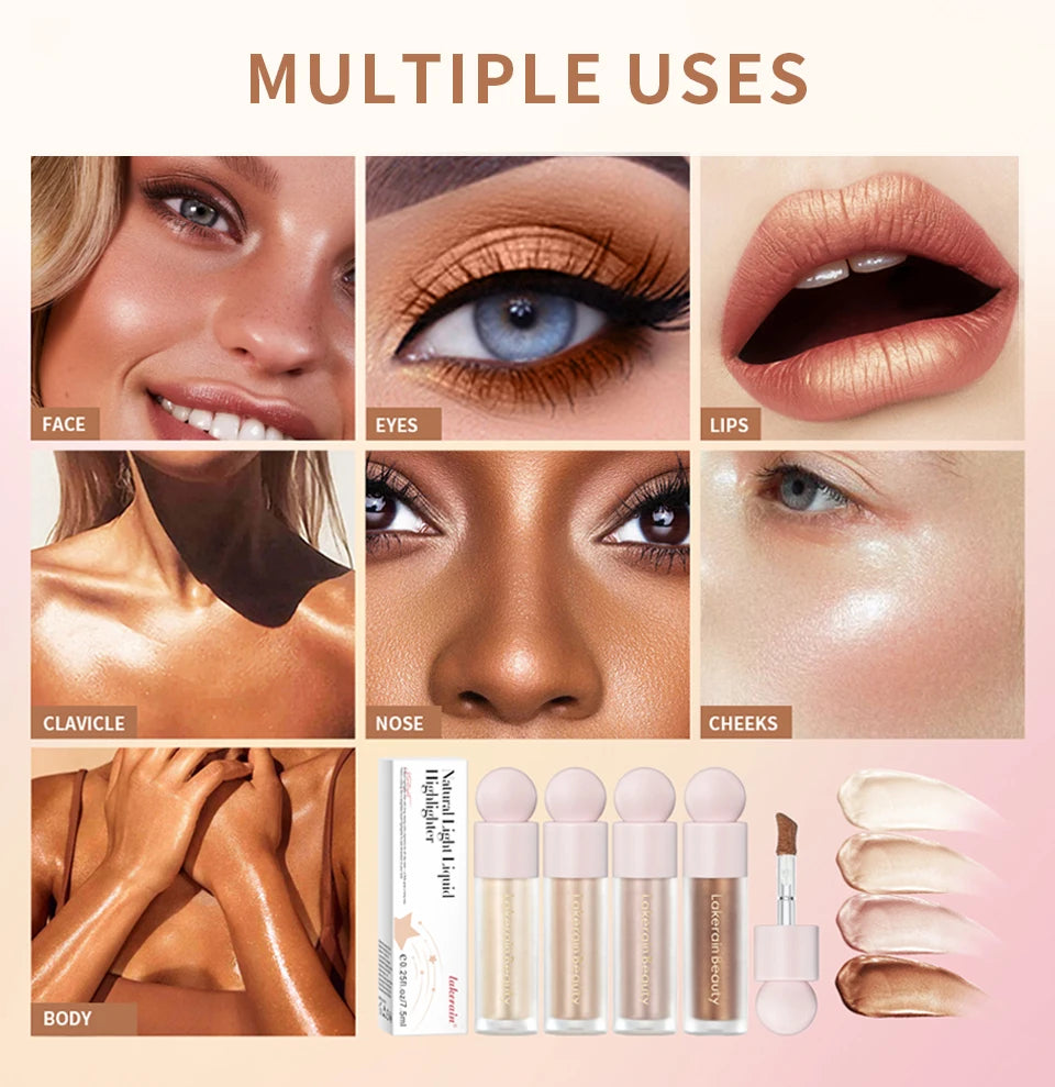 Natural Liquid Highlighter for Radiant Glow