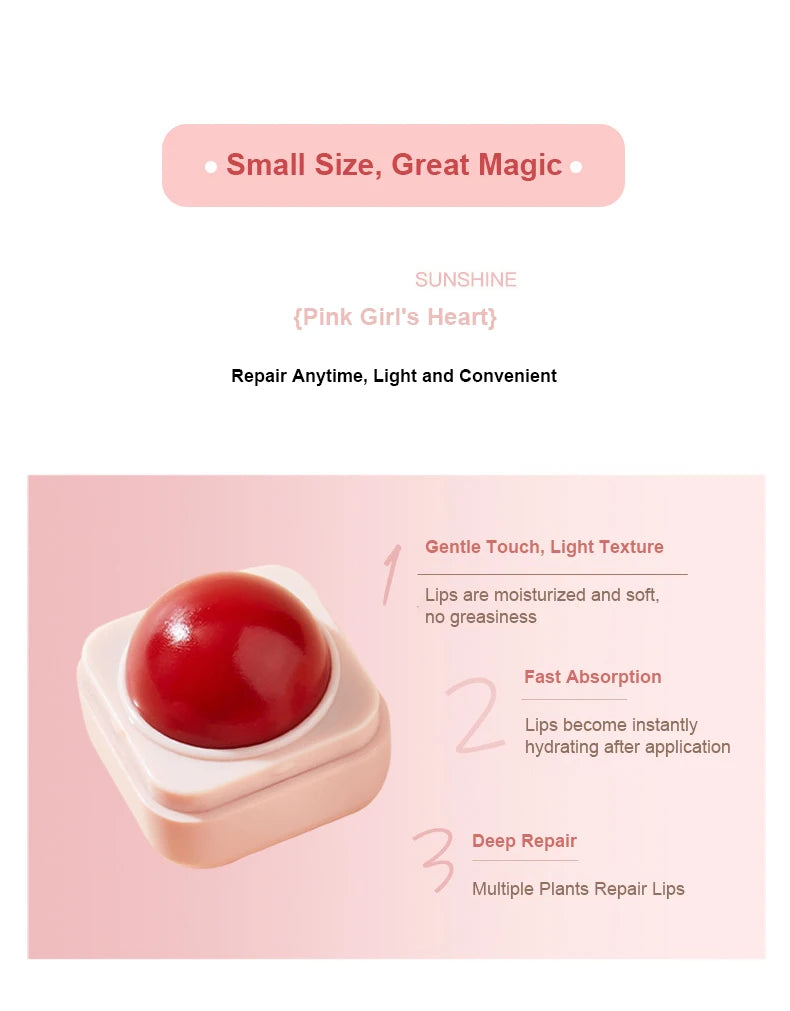 Color-Changing Pudding Moisturizing Lip Balm
