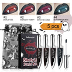 Bloody Matte Liquid Lip Stain for Halloween and Gothic Makeup
