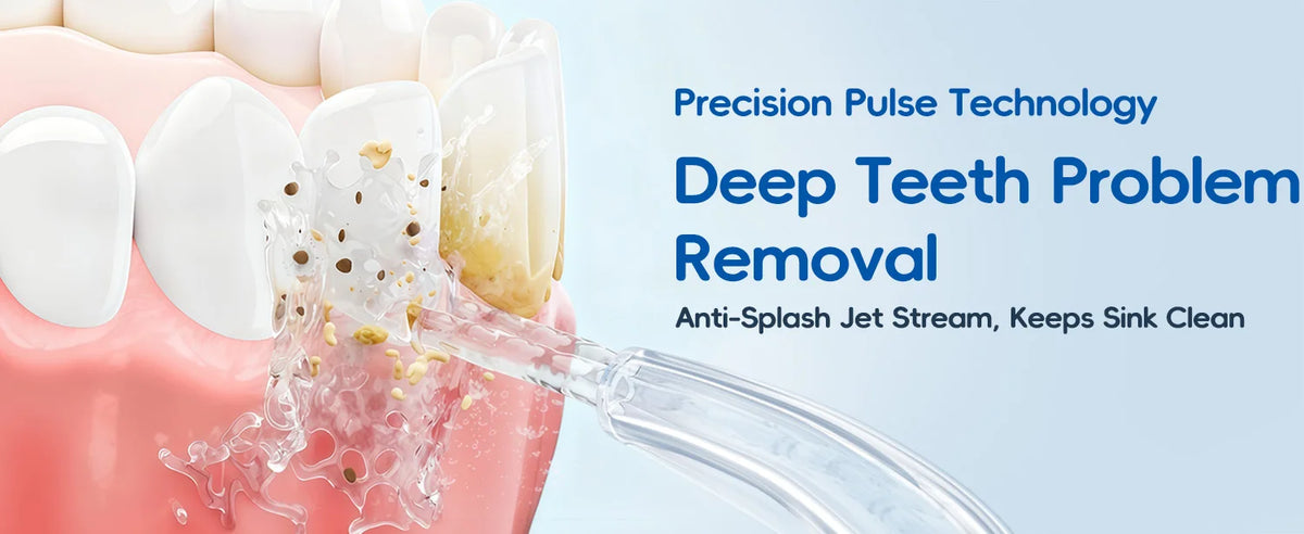 Electric Water Flosser for Teeth and Gum Health