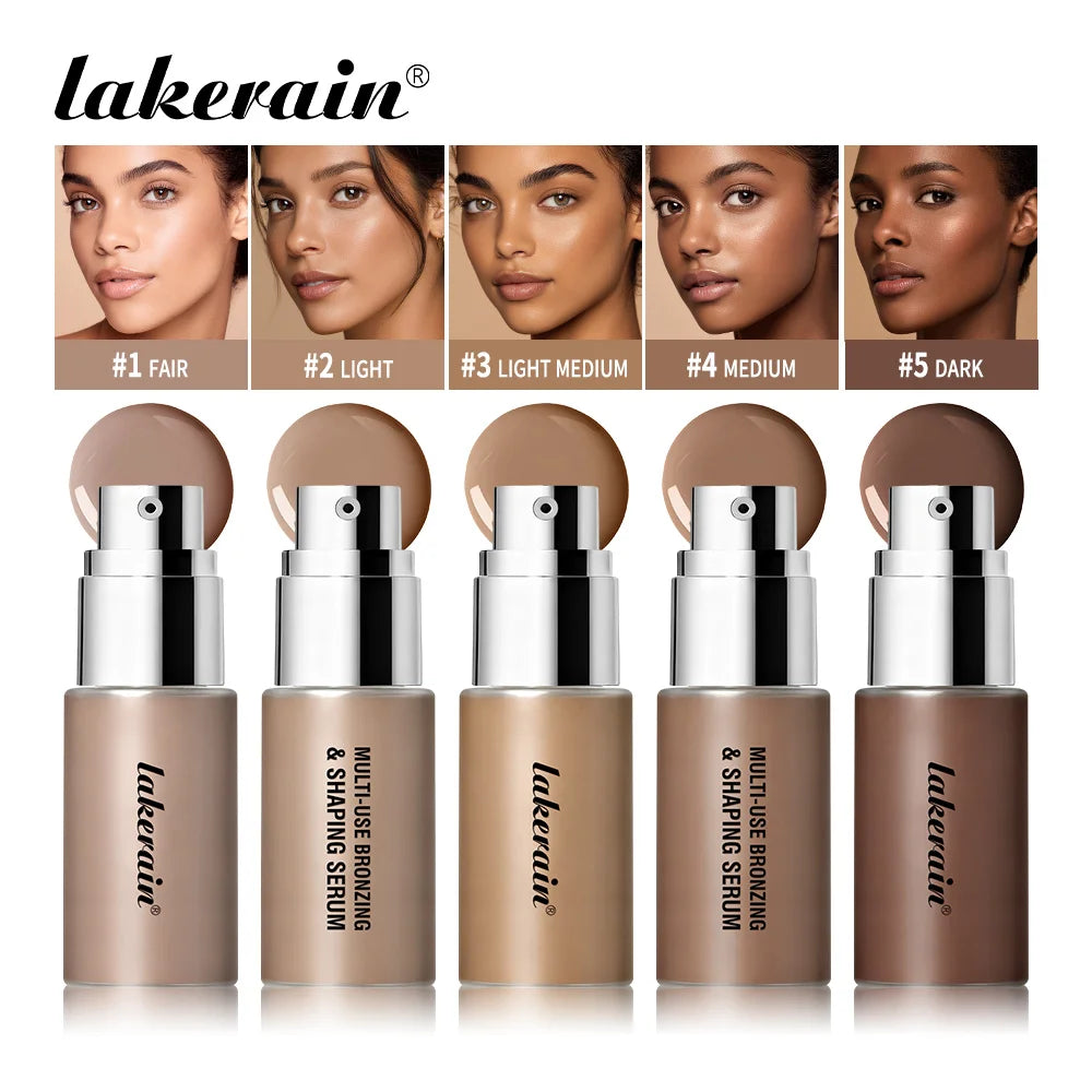 Multi-Use Bronzing and Shaping Serum for Natural Glow