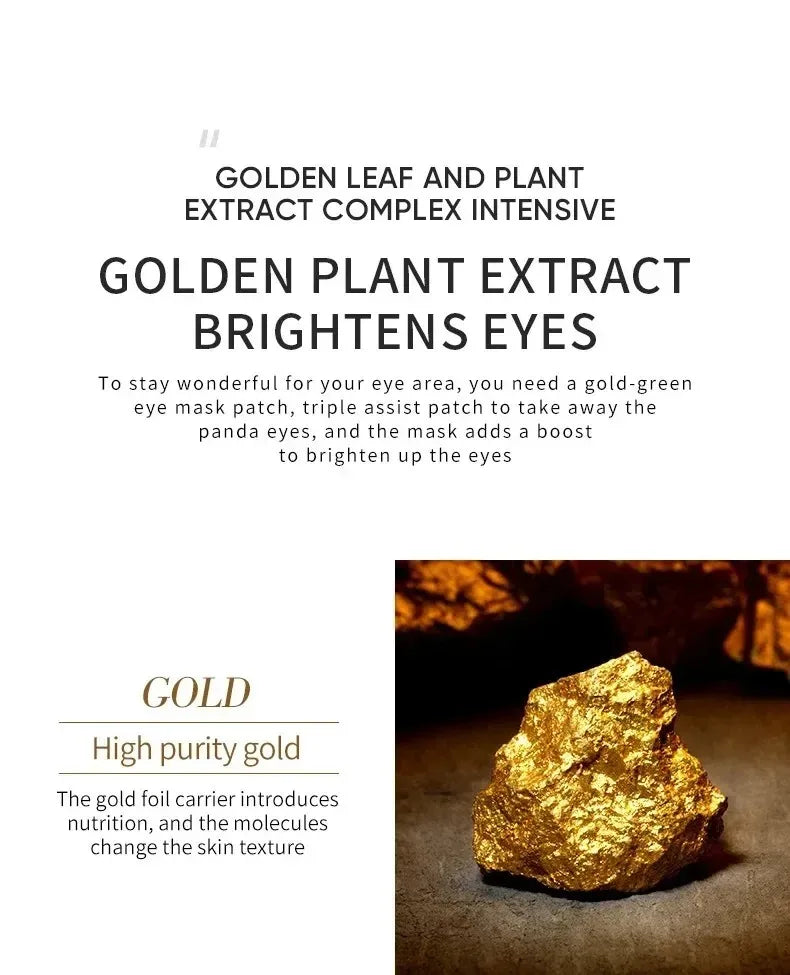 Gold Collagen & Avocado Under Eye Mask Patches - 11