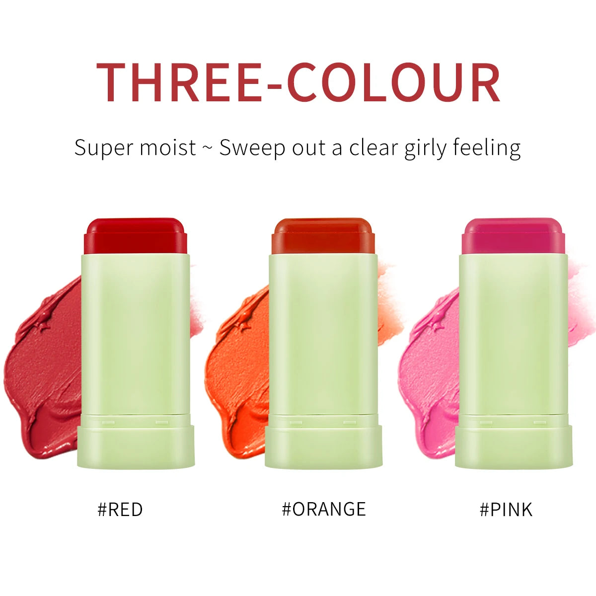3-in-1 Tinted Moisturizing Blush and Lip Stick