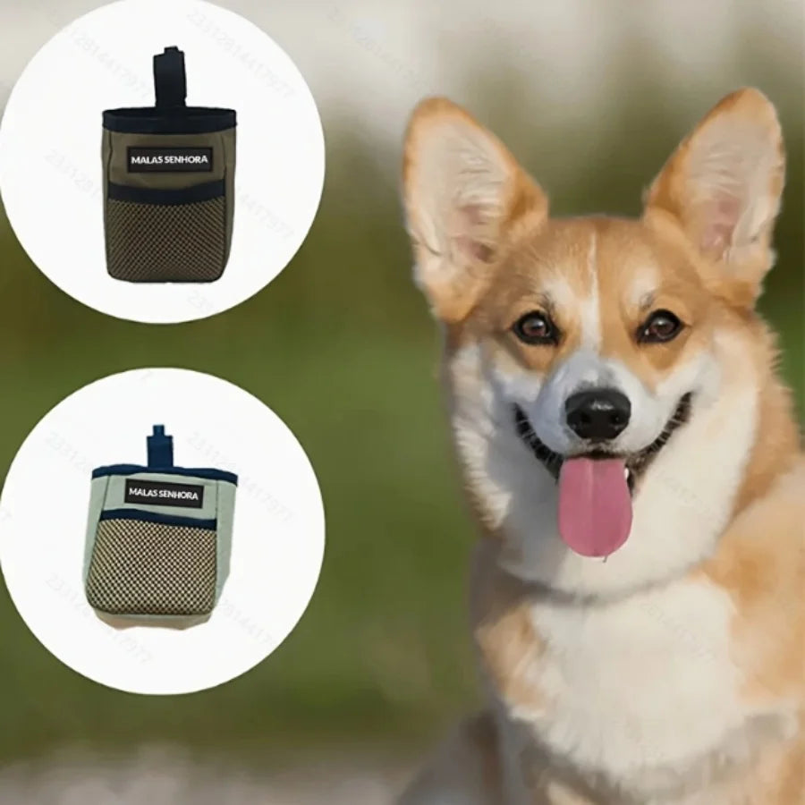 Hands-Free Dog Training Treat Pouch Waist Bag - 4