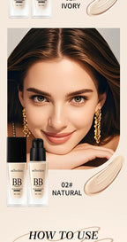 Long-Lasting Waterproof BB Cream Foundation
