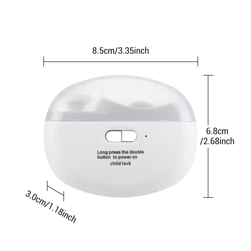 Electric Automatic Nail Trimmer and Polisher for Home and Travel - 15