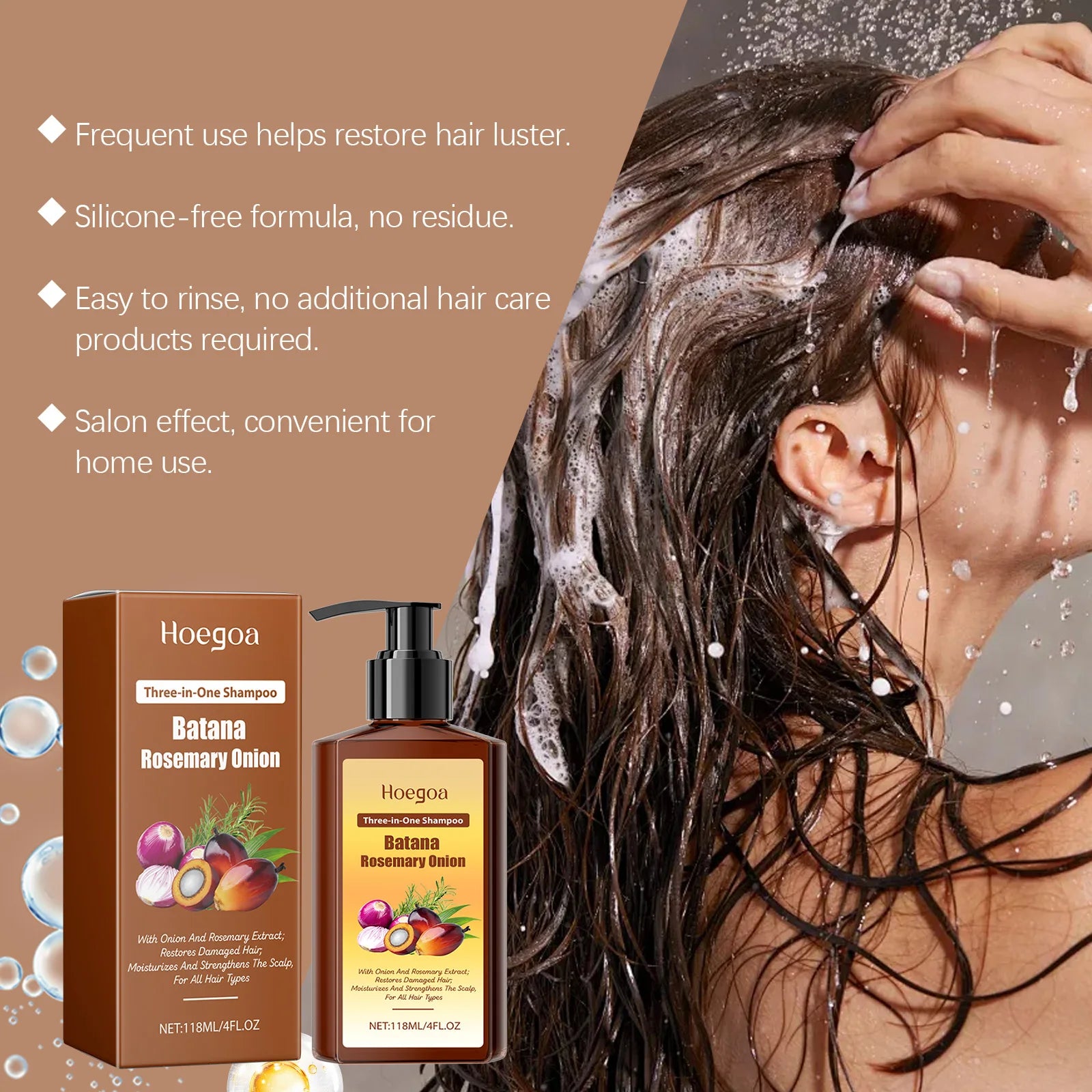 Strengthening Hair Growth Shampoo for All Hair Types - 11