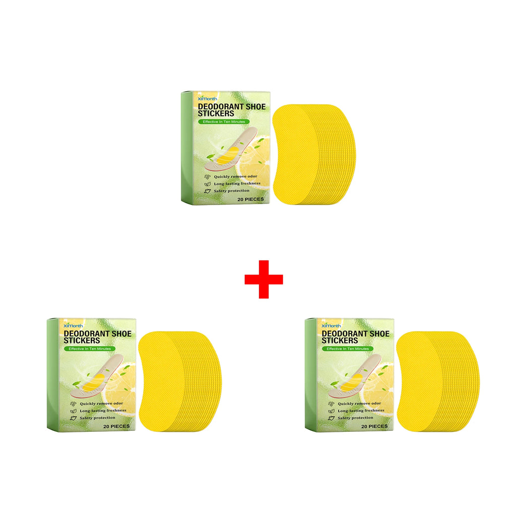 Refreshing Deodorant Shoe Patches for Odor Control