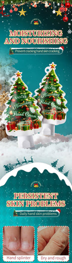 Moisturizing Christmas Hand Cream for Dry Winter Skin