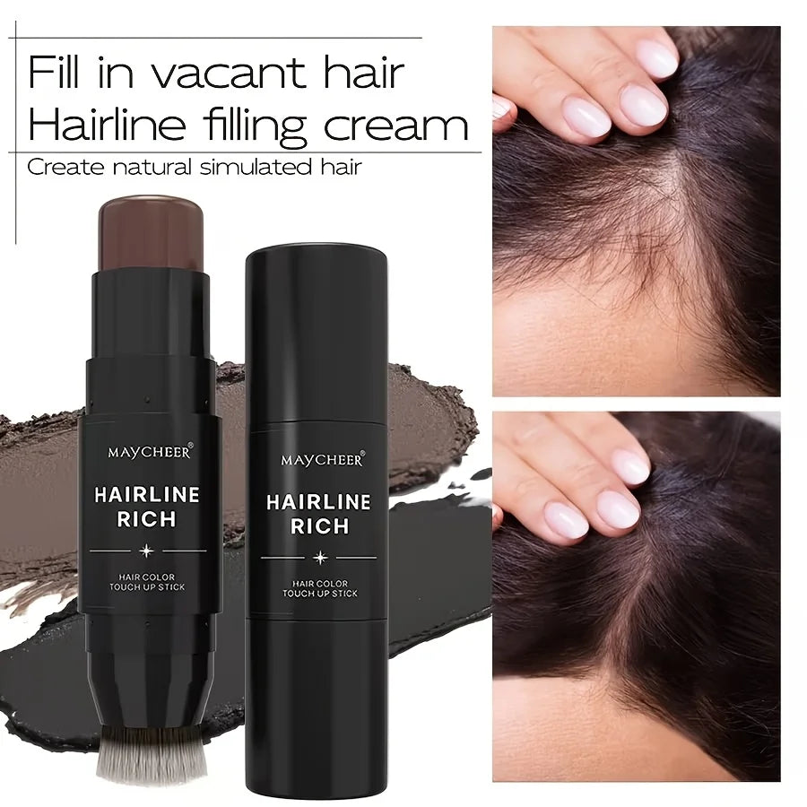 Waterproof Hairline Root Touch-Up Stick for Gray Coverage - 2