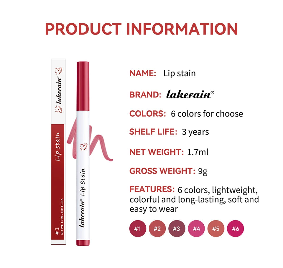 Dual-Sided Long-Lasting Lip Contour Stain and Liner