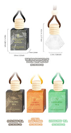 Tea Scented Hanging Car Air Freshener Set