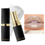 Shimmer Diamond Pearl Lip Gloss for Long-Lasting Shiny Lips