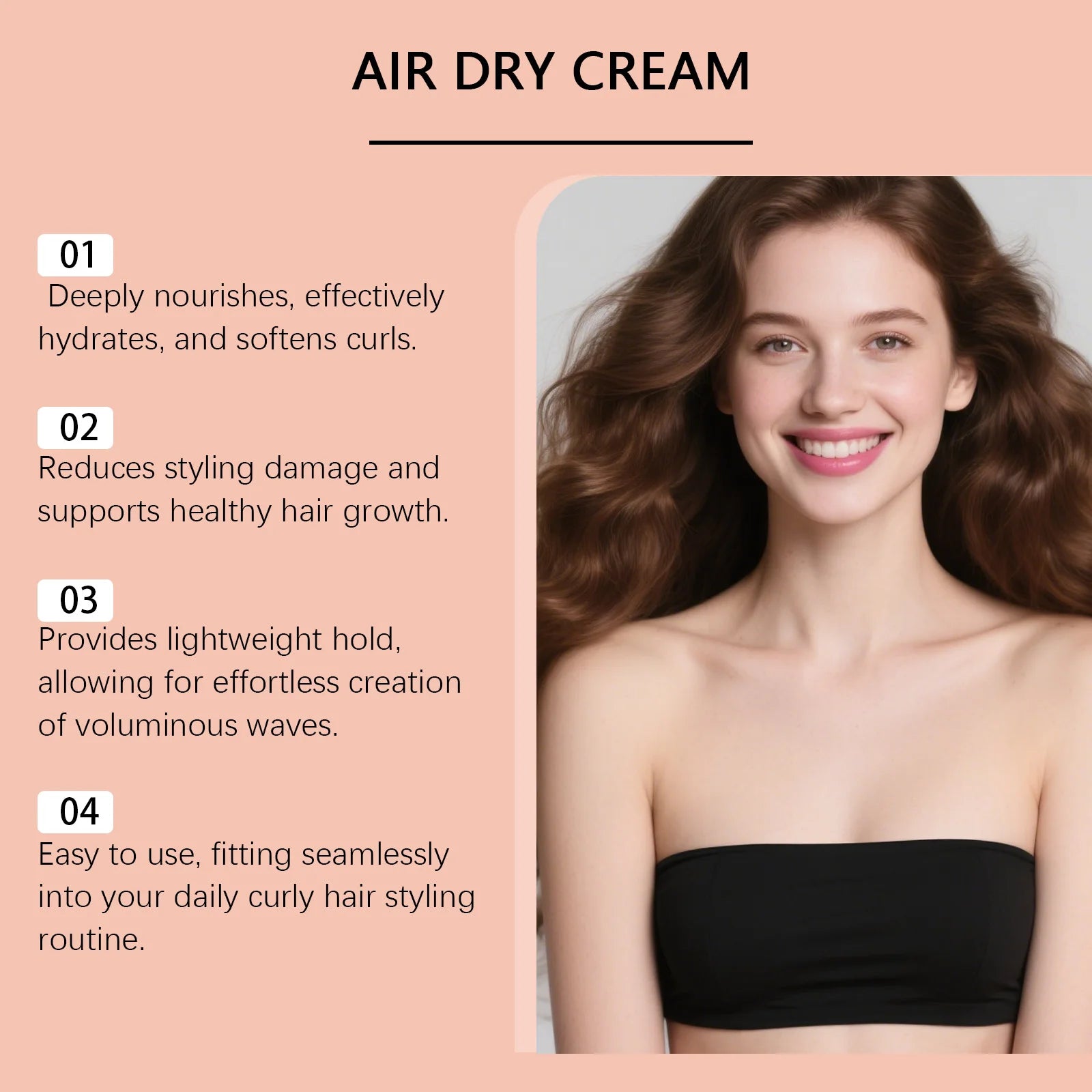 Hydrating Curl Defining Styling Cream - 10