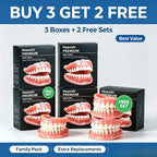Custom Fit Silicone Cosmetic Dentures