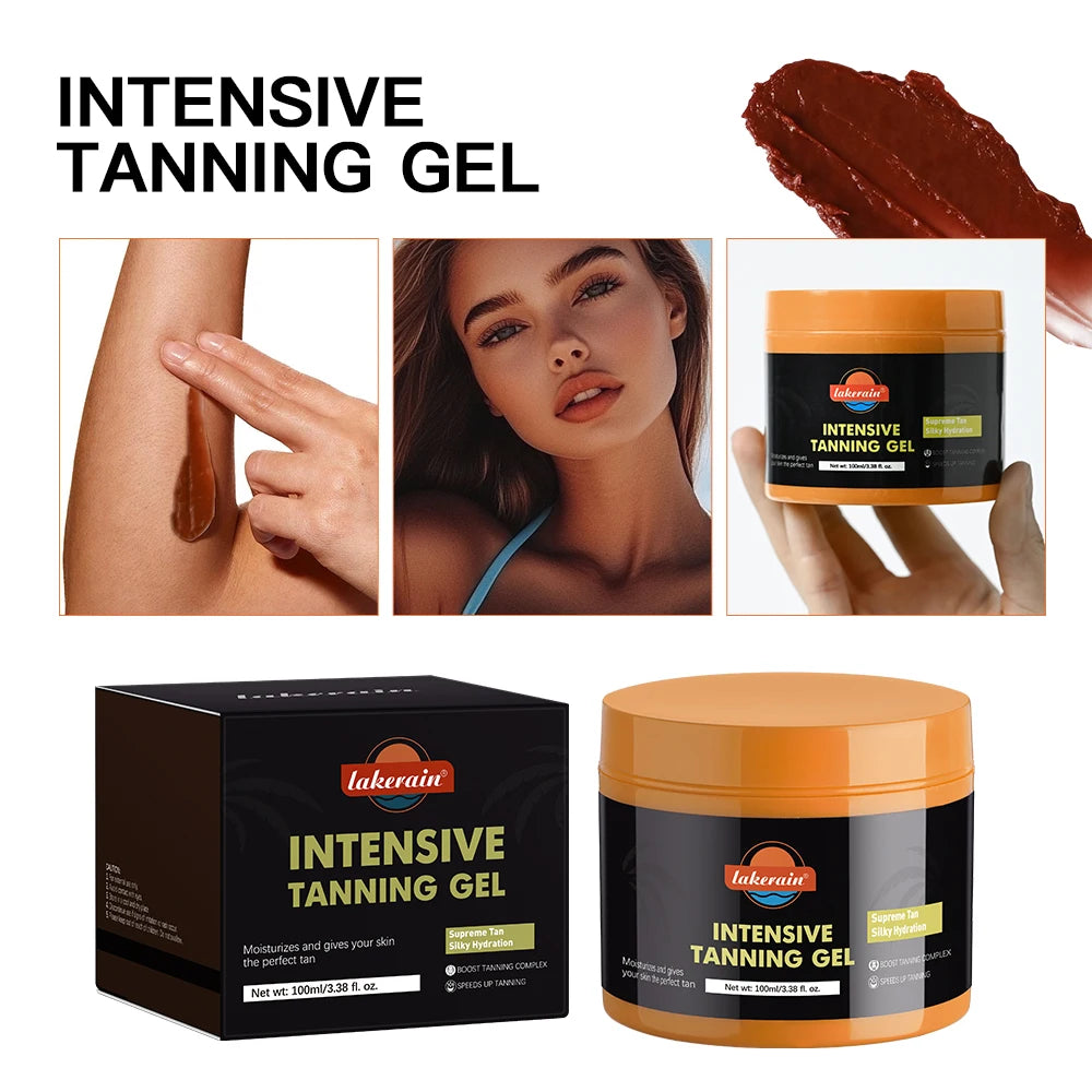 Intensive Tanning Accelerator Gel for Sun-Kissed Skin