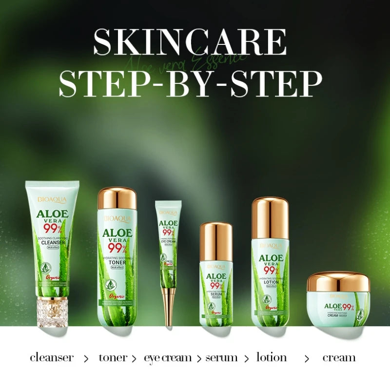 6-Piece Aloe Vera Hydrating Skincare Set