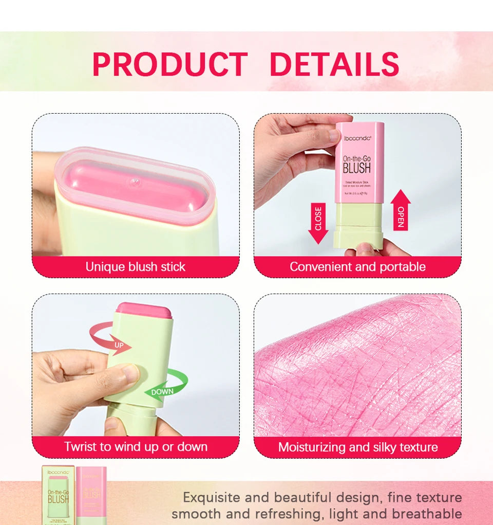 Color-Changing Tinted Moisturizing Blush Stick