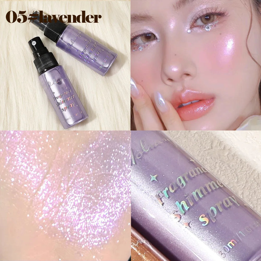 Diamond Liquid Body Highlighter Shimmer Spray