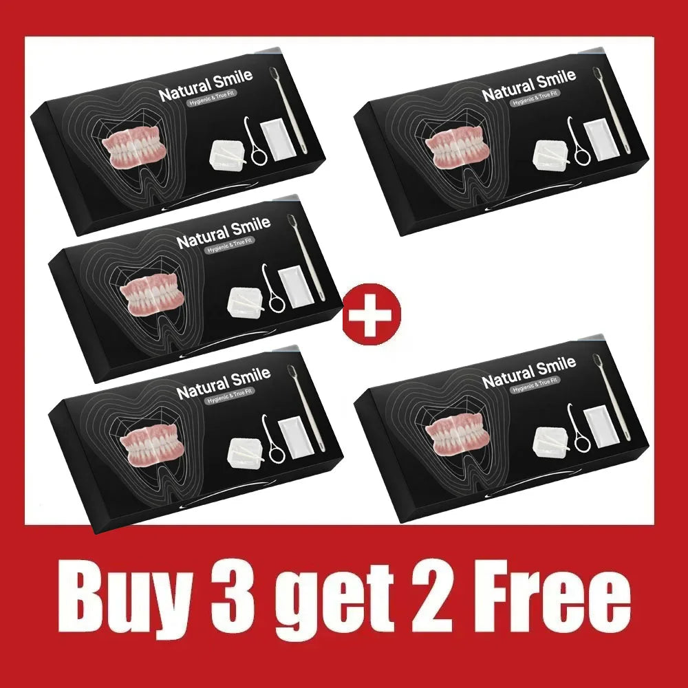 Comfort Fit Denture Set for Natural Smile