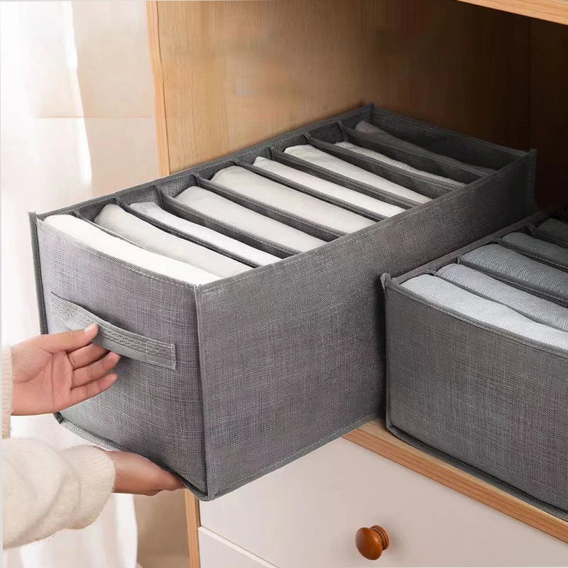 Foldable Compartment Organizer for Jeans and Trousers
