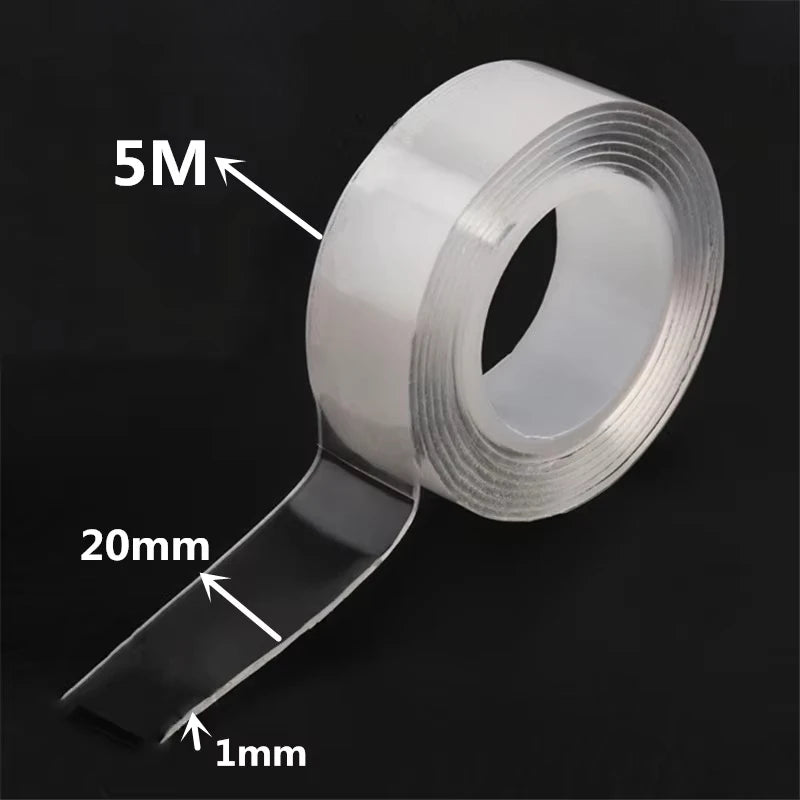 Reusable Double-Sided Heavy Duty Nano Mounting Tape - 12